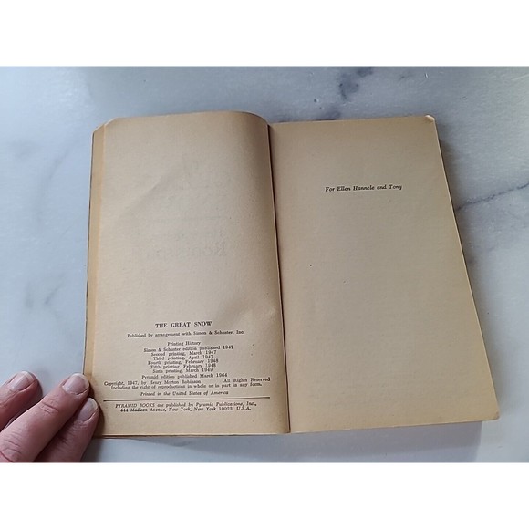 The Great Snow By Henry Morton Robinson - Picture 3 of 10